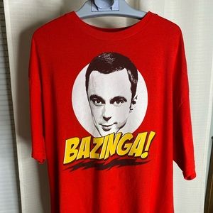 Big Bang Theory “Bazinga” t-shirt
